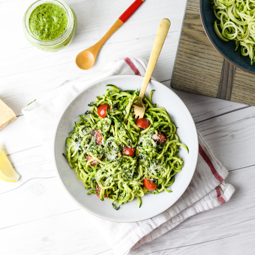 Spinach Basil Pesto Zucchini Noodles is the Perfect Spring Meal ...